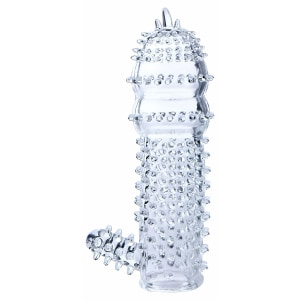Manșon Pentru Penis Cu Striații Transparent Manșon Pentru Penis Cu Striații Transparent pe Domnisoare.ro