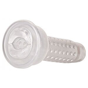 Manșon Stroker Pump Sleeve Mouth Transparent Manșon Stroker Pump Sleeve Mouth Transparent pe Domnisoare.ro