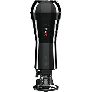 Masturbator Cu Vibrații Pdx Penis Compressor Negru