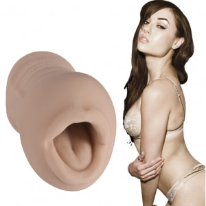 Masturbator Oral Sasha Grey Pocket Alb