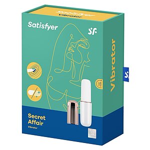 Mini Vibrator Satisfyer Secret Love Alb