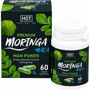 Moringa Power Man Caps Moringa Power Man Caps pe Domnisoare.ro