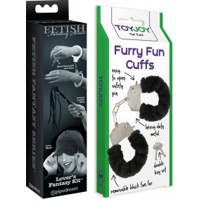 Set Limited Edition Lovers Fantasy Negru + Cătușe Furry Fun Cuffs Negru Set Limited Edition Lovers Fantasy Negru + Cătușe Furry Fun Cuffs Negru pe Domnisoare.ro
