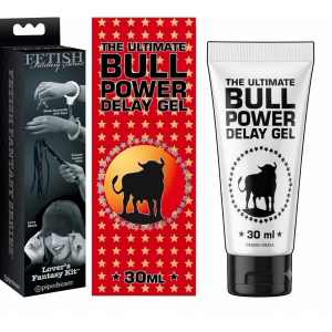 Pachet Set Limited Edition Lovers Fantasy Negru + Gel Ejaculare Prematură Bull Power Delay 30ml Pachet Set Limited Edition Lovers Fantasy Negru + Gel Ejaculare Prematură Bull Power Delay 30ml pe Domnisoare.ro