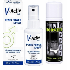Pachet Spray V-activ Penis Power For Men 50ml + Cremă Pentru Potență Penis Booster 125ml Pachet Spray V-activ Penis Power For Men 50ml + Cremă Pentru Potență Penis Booster 125ml pe Domnisoare.ro