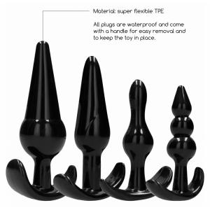 Set Anal Plug NO. 80 Negru