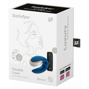 Vibrator Satisfyer Double Love cu Aplicație pentru Cupluri