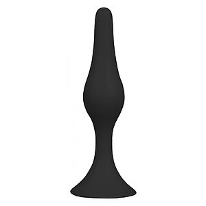NMC Back Up 3 – Plug Anal Din silicon cu Ventuză 8 cm Negru NMC Back Up 3 – Plug Anal Din silicon cu Ventuză 8 cm Negru pe Domnisoare.ro