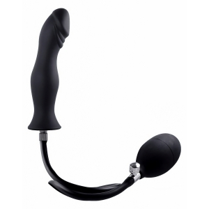 Dop Gonflabil cu Pompă Integrată 18cm — Reglaj Precis Negru Dop Gonflabil cu Pompă Integrată 18cm — Reglaj Precis Negru pe Domnisoare.ro