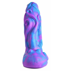 Octophallus XR Brands – Dildo Din silicon 22.3 cm Mov Octophallus XR Brands – Dildo Din silicon 22.3 cm Mov pe Domnisoare.ro