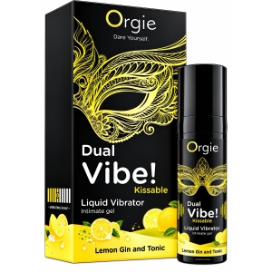 Orgie Dual Vibe Lemon Gin And Tonic Gel Orgie Dual Vibe Lemon Gin And Tonic Gel pe Domnisoare.ro