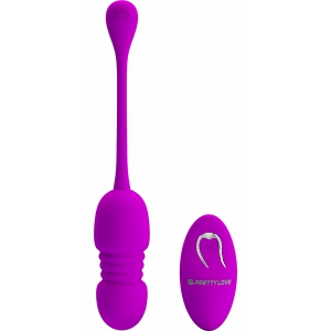 Ou Vibrator Reîncărcabil 12 Moduri cu Telecomandă Mov pe Domnisoare.ro