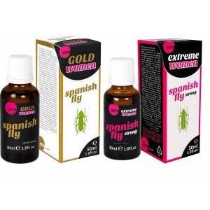 Pachet Afrodisiac Spain Fly Extreme Women 30ml + Afrodisiac Spanish Fly Strong Gold Women 30ml Pachet Afrodisiac Spain Fly Extreme Women 30ml + Afrodisiac Spanish Fly Strong Gold Women 30ml pe Domnisoare.ro