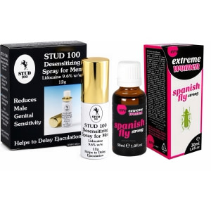 Pachet Afrodisiac Spain Fly Extreme Women + Spray Stud 100 Pachet Afrodisiac Spain Fly Extreme Women + Spray Stud 100 pe Domnisoare.ro