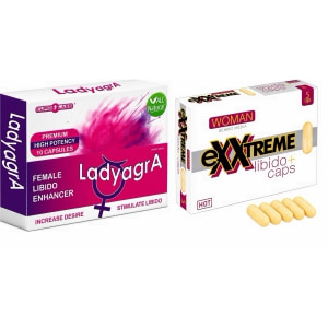 Pachet Capsule Femei eXXtreme Libido Afrodisiac + Pastile Libido Ladyagra Pachet Capsule Femei eXXtreme Libido Afrodisiac + Pastile Libido Ladyagra pe Domnisoare.ro