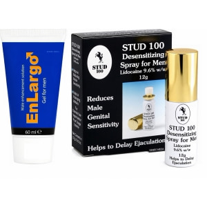Pachet Cremă Mărirea Penisului Enlargo 100ml + Spray Stud 100 Original Pachet Cremă Mărirea Penisului Enlargo 100ml + Spray Stud 100 Original pe Domnisoare.ro