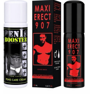 Pachet Cremă Pentru Potență Penis Booster 125ml + Spray Pentru Potență Maxi Erect 907 Pachet Cremă Pentru Potență Penis Booster 125ml + Spray Pentru Potență Maxi Erect 907 pe Domnisoare.ro