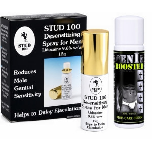 Pachet Cremă Pentru Potență Penis Booster 125ml + Spray Stud 100 Original Pachet Cremă Pentru Potență Penis Booster 125ml + Spray Stud 100 Original pe Domnisoare.ro