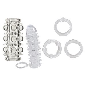Pachet Intensify: Set Extensie și Inele pentru Plăcere Pachet Intensify: Set Extensie și Inele pentru Plăcere pe Domnisoare.ro