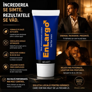 Pachet Cremă Mărirea Penisului Enlargo 100ml + Gel Mărirea Penisului Mr XXL Gel 50ml