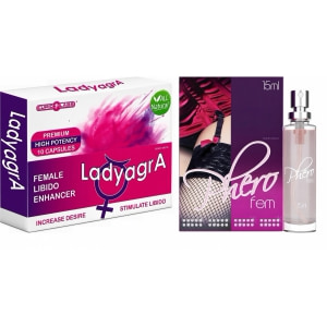 Pachet Parfum Feromoni PheroFem 15ml + Cadou Pastile Libido Ladyagra 10buc Pachet Parfum Feromoni PheroFem 15ml + Cadou Pastile Libido Ladyagra 10buc pe Domnisoare.ro