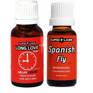Pachet Picături Afrodisiace Spanish Fly 20ml + Picături Ejaculare Precoce Long Love 20ml Pachet Picături Afrodisiace Spanish Fly 20ml + Picături Ejaculare Precoce Long Love 20ml pe Domnisoare.ro