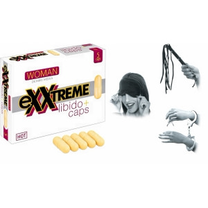 Pachet Set Limited Edition Lovers Fantasy Negru + Capsule Femei eXXtreme Libido Afrodisiac 5buc pe Domnisoare.ro