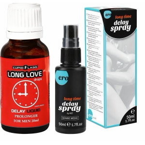 Pachet Spray HOT Delay 50 ml + Picături Ejaculare Precoce Long Love 20ml Pachet Spray HOT Delay 50 ml + Picături Ejaculare Precoce Long Love 20ml pe Domnisoare.ro