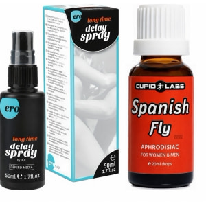 Pachet Spray HOT Delay + Picături Spanish Fly Pachet Spray HOT Delay + Picături Spanish Fly pe Domnisoare.ro