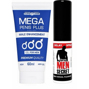 Pachet Spray Men Secret Și Gel Mega Penis Plus pe Domnisoare.ro