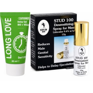 Pachet Spray Stud 100 Original Și Gel Ejaculare Precoce Long Love 50ml pe Domnisoare.ro