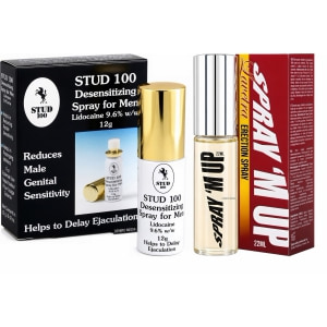 Pachet Spray Stud 100 Original + Spray Erecție Spray M-Up 22ml pe Domnisoare.ro