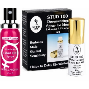 Pachet Spray Stud 100 Original + Spray Femei LibidON 30ml Pachet Spray Stud 100 Original + Spray Femei LibidON 30ml pe Domnisoare.ro