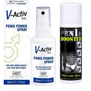 Pachet Spray V-activ Penis Power For Men 50ml + Cremă Pentru Potență Penis Booster 125ml Pachet Spray V-activ Penis Power For Men 50ml + Cremă Pentru Potență Penis Booster 125ml pe Domnisoare.ro