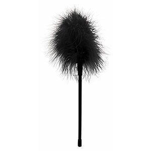 Pămătuf Feather Tickler Negru pe Domnisoare.ro