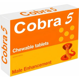 Pastile Masticabile Cobra pentru Erecție 5 Bucăți Pastile Masticabile Cobra pentru Erecție 5 Bucăți pe Domnisoare.ro