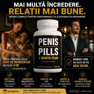 Pastile Penis Enlargement Caps 60 capsule