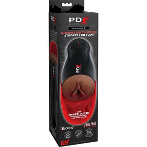 PDX Elite 2: 10 Funcții, Sucțiune Ritmică, Reîncărcabil Negru