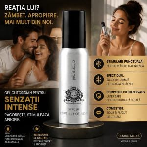 Pharmquests Gel Clitoridian 50 ml — Răcorire și Intensitate