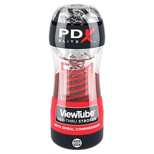Pipedream PDX Elite ViewTube 2 Transparent Prindere Sigură