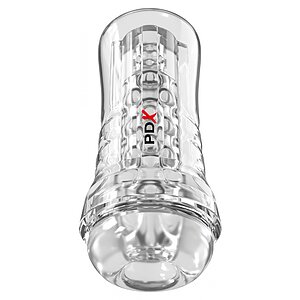 Pipedream PDX Elite ViewTube Plus - Vizibilitate Totală Transparent Pipedream PDX Elite ViewTube Plus - Vizibilitate Totală Transparent pe Domnisoare.ro