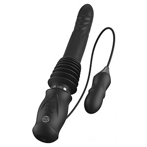 Pipedream Vibrator De Împingere 7.6 cm, 10 Moduri, USB C Negru pe Domnisoare.ro