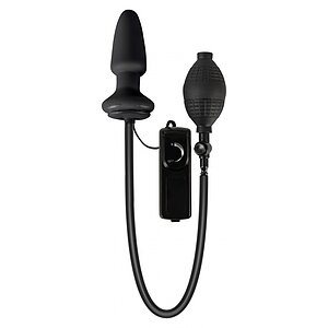 Plug Anal Ajustabil Cu Vibrații Funny Hills Negru