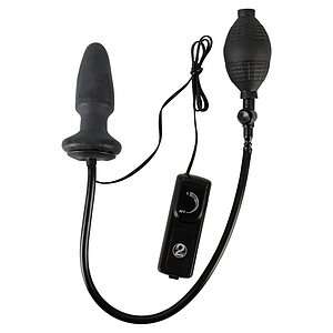 Plug Anal Ajustabil Cu Vibrații Funny Hills Negru