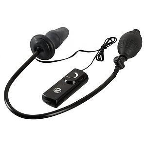 Plug Anal Ajustabil Cu Vibrații Funny Hills Negru Plug Anal Ajustabil Cu Vibrații Funny Hills Negru pe Domnisoare.ro