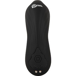 Plug Anal RC 2 Funcții, Rotativ și Vibrant Negru