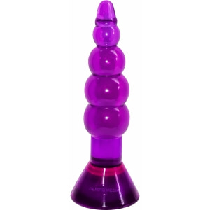 Plug Anal Riders Debra — Șir De Bile, Mov Discret Plug Anal Riders Debra — Șir De Bile, Mov Discret pe Domnisoare.ro