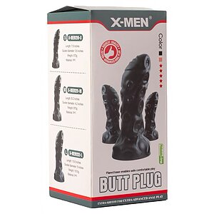 Plug Anal X-MEN Monster Plug 1 S Negru
