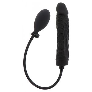 Plug Gonflabil 18cm Negru Silicon 100% și Supapă Rapidă Plug Gonflabil 18cm Negru Silicon 100% și Supapă Rapidă pe Domnisoare.ro