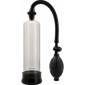 Pompă Penis PVC Și Latex Negru pe Domnisoare.ro
